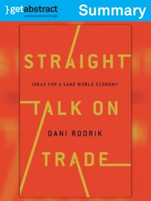cover image of Straight Talk on Trade (Summary)